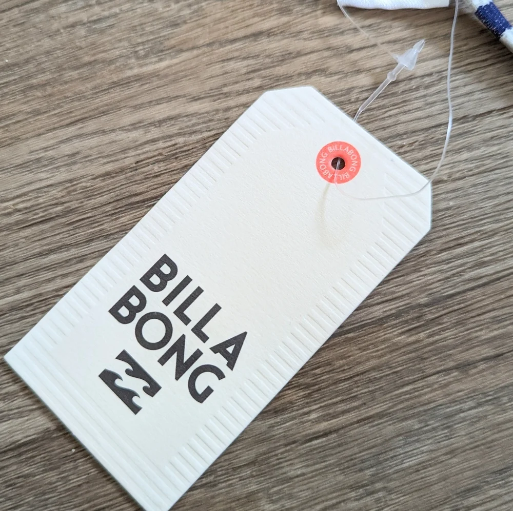 NWT Billabong Colorful Multi Printed Triangle Bikini Top Size Medium - Picture 2 of 3